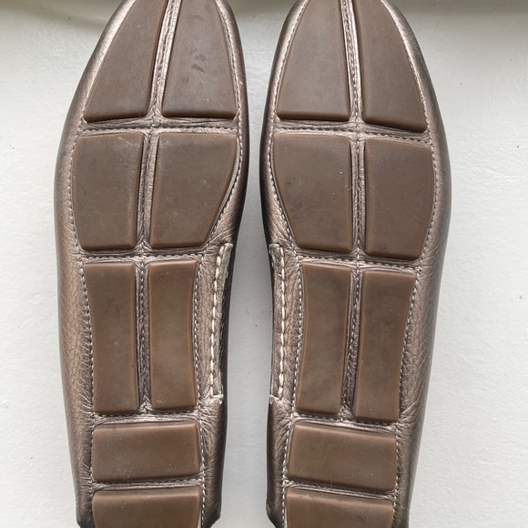 Vintage Prada Women’s Driving Loafers (Mocassins)- 38.5 bronze - lightly worn - Picture 5 of 12